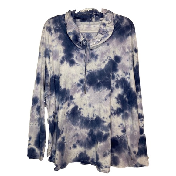 calvin klein performance tie dye top